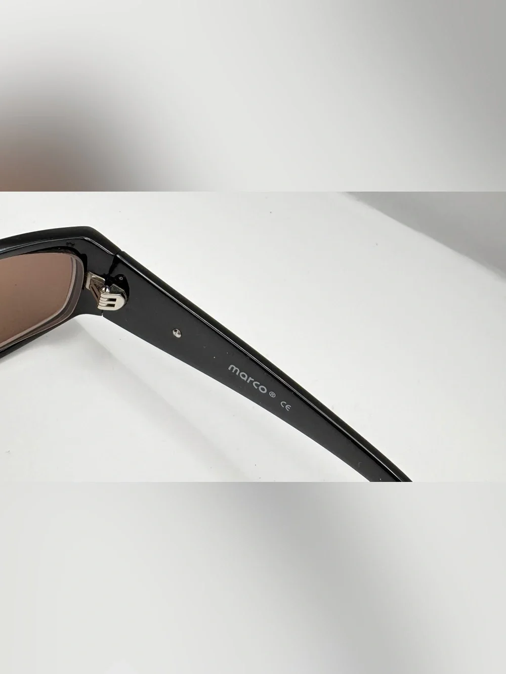 Marco 54 Black Oval Sunglasses Frames Only